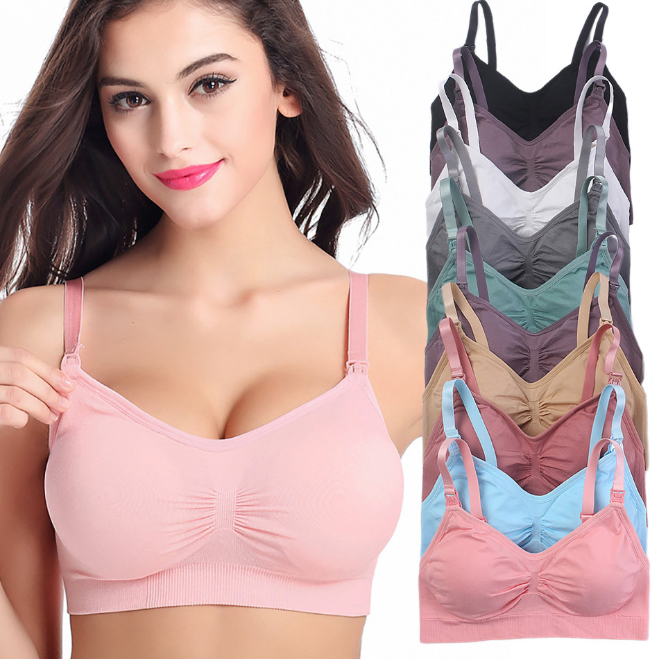 Sleep Bra Bralette - Oddychające biustonosze ciążowe w ciąży Komfort