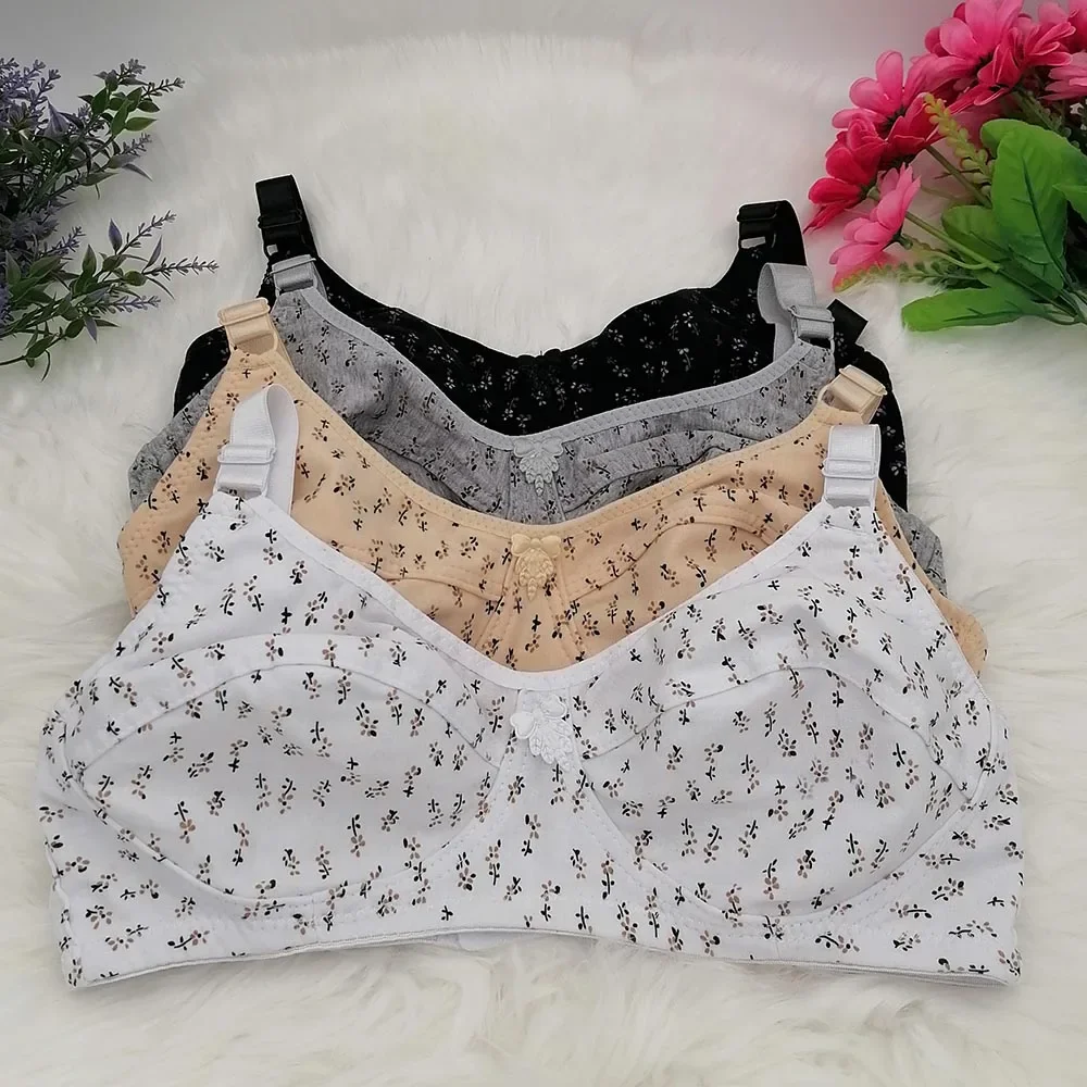 Cotton Bra Everyday - Seksowna bielizna damska, biustonosz modelujący, push-up,