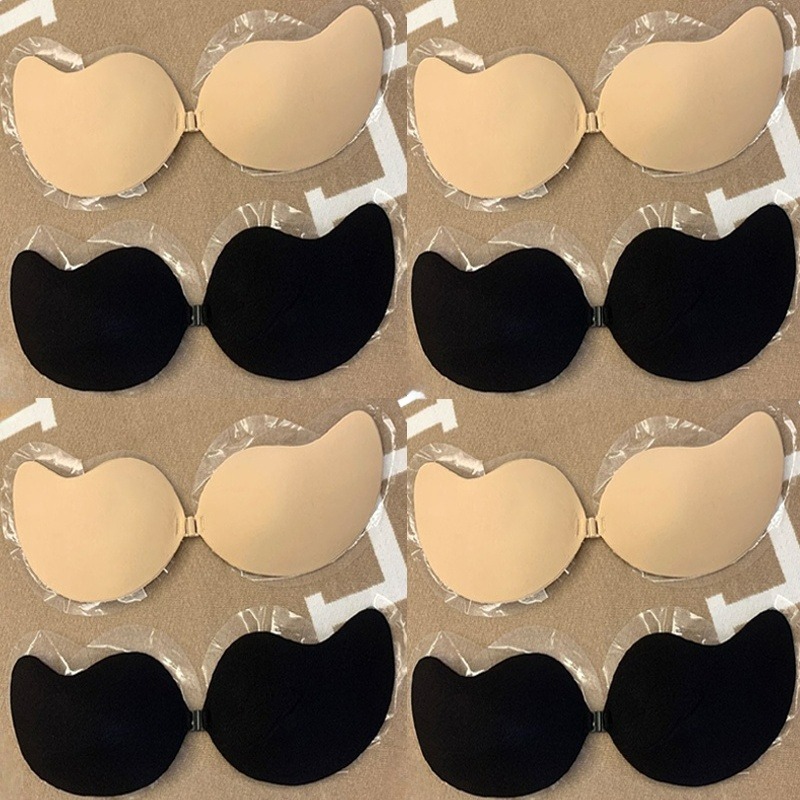 Strapless Bra Adhesive - 1/2 pary Niewidoczny biustonosz push-up bez