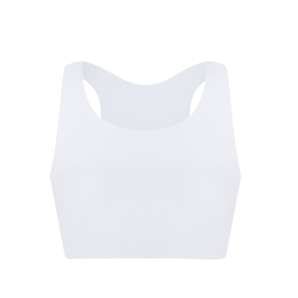 T Shirt Bra Seamless - Bezszwowy biustonosz kompresyjny sportowy, oddychający top