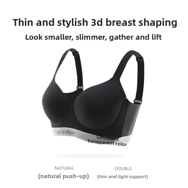 Cotton Bra Everyday - Bezszwowy biustonosz KUCLUT, seksowny, niewidoczny, cienki