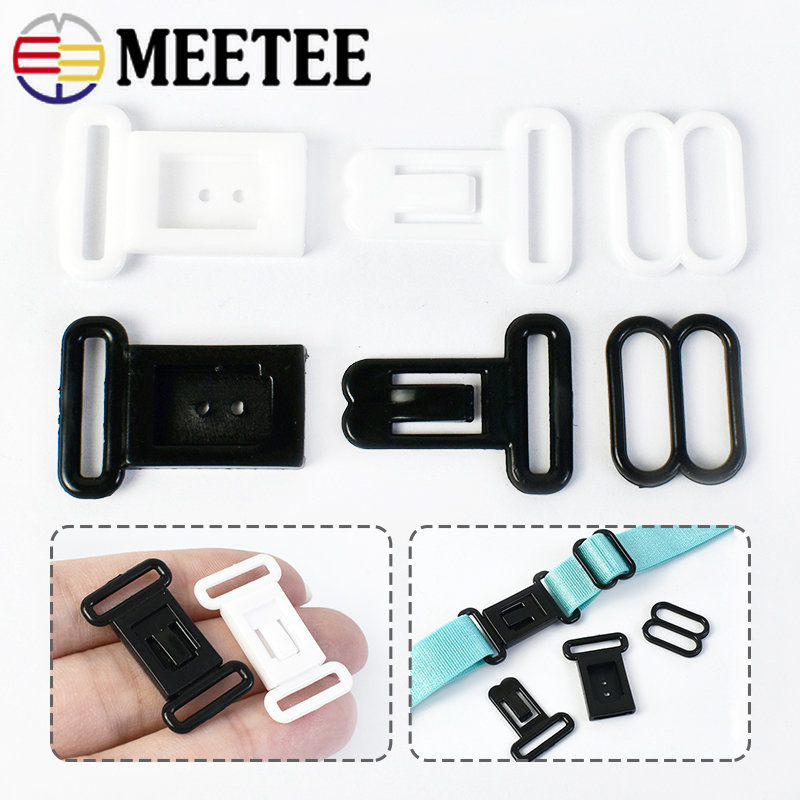 Nursing Bra Clip - 50/100 Zestawów 12,5mm Plastikowe Klamry do