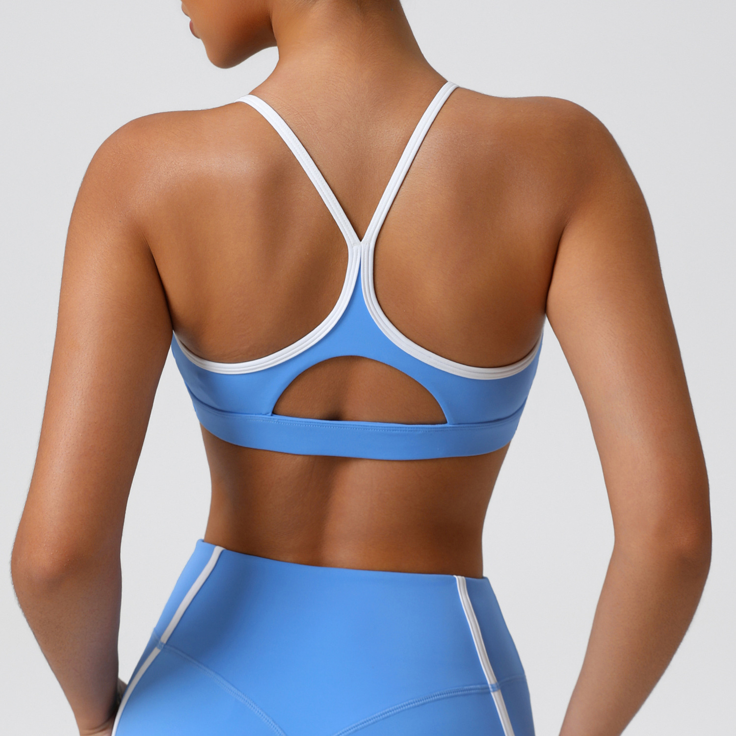 Sports Bra Racerback - Elastyczna, miękka bielizna sportowa damska, biustonosz