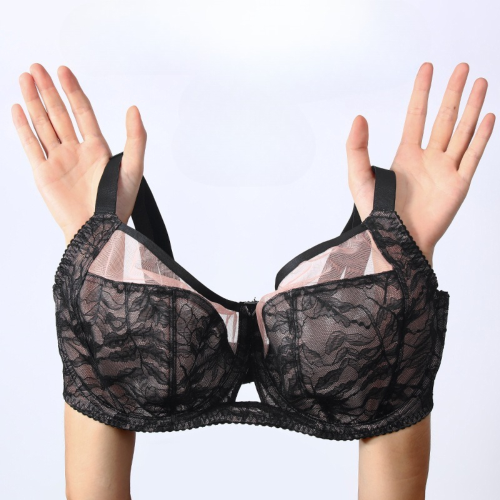 Minimizer Bra Women - Lekki biustonosz plus size z miękkim