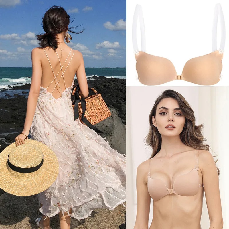 Backless Bra Sticky - Osłona na sutek Niewidoczny biustonosz Bielizna