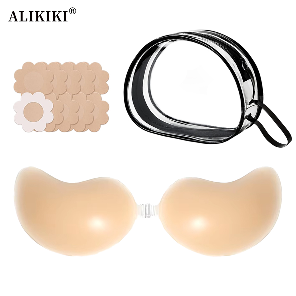 Backless Bra Sticky - Niewidoczny biustonosz samoprzylepny i nakładki na