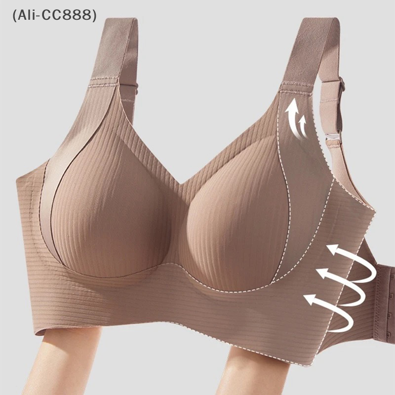 Underwire Bra Padded - Nieprzyciemniający się nylonowy biustonosz z pełną