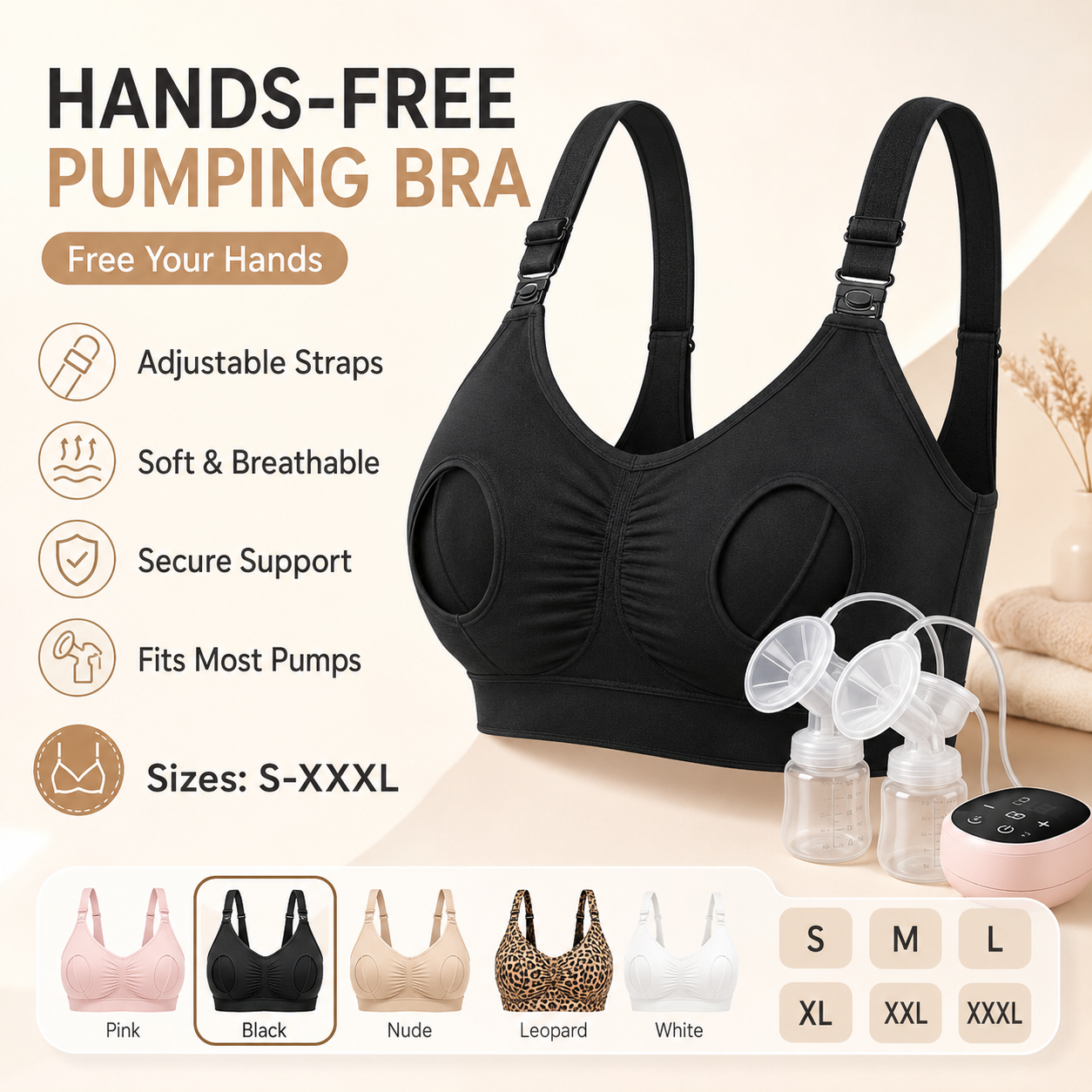 Biustonosz do laktacji bez uży – Nursing Bra Clip recenzja i cena