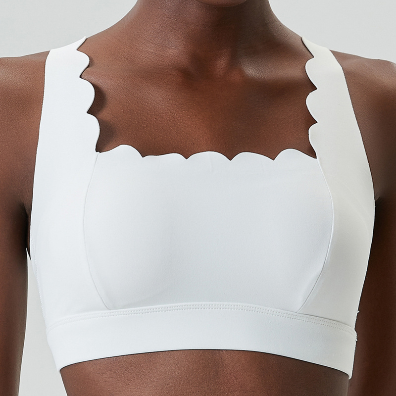 FUBEIKE mała fala podwójny pas – Sports Bra Racerback recenzja i cena