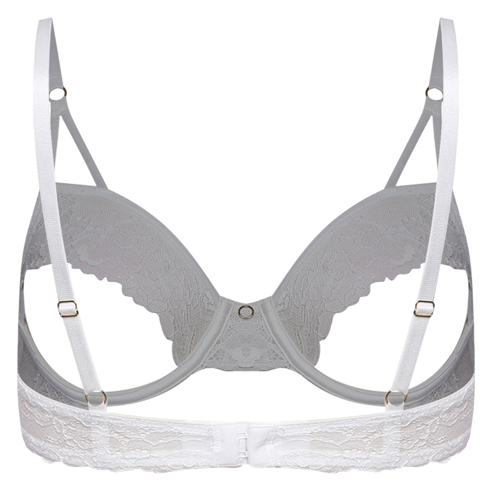 Damski seksowny biustonosz z w – Sheer Mesh Bra recenzja i cena