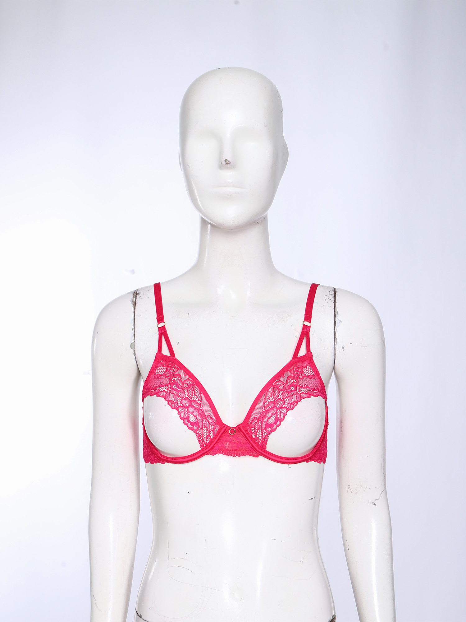 Damski seksowny biustonosz z w – Sheer Mesh Bra recenzja i cena