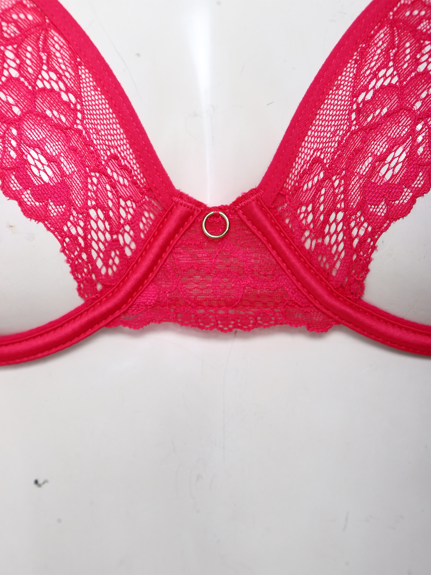 Damski seksowny biustonosz z w – Sheer Mesh Bra recenzja i cena
