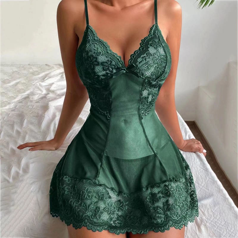 Zmysłowy Komplet Bielizny Nocn – Lace Bralette Set recenzja i cena