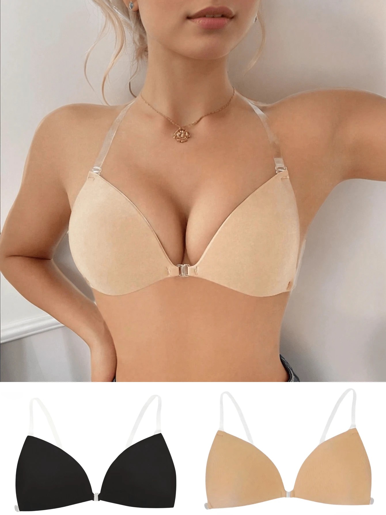 Biustonosz samoprzylepny dla k – Backless Bra Sticky recenzja i cena