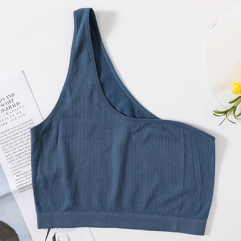 Tank topy na jedno ramię damsk – T Shirt Bra Seamless recenzja i cena