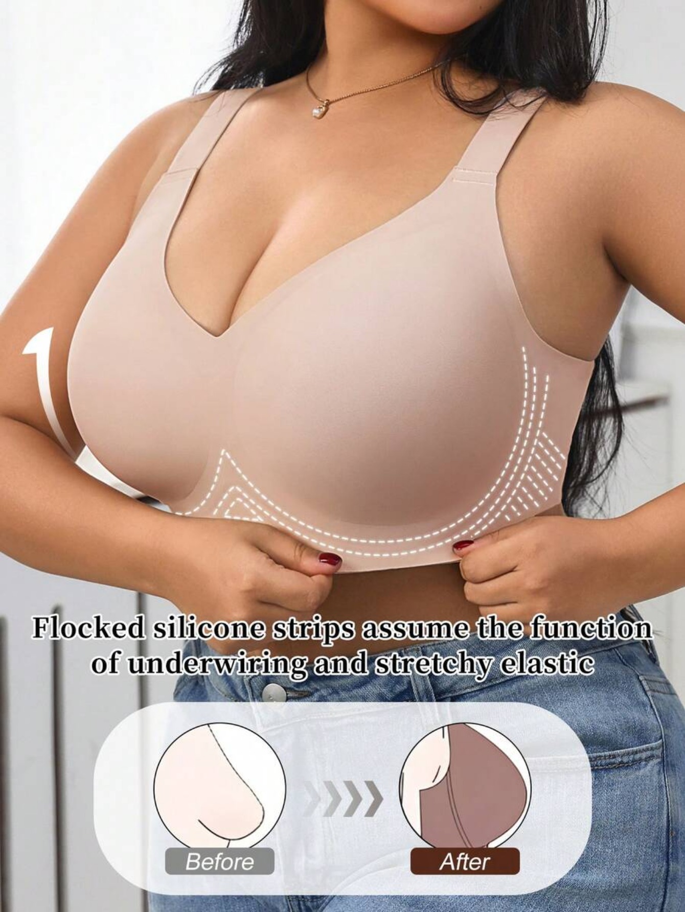 Damski biustonosz sportowy z w – Wirefree Bra Comfort recenzja i cena