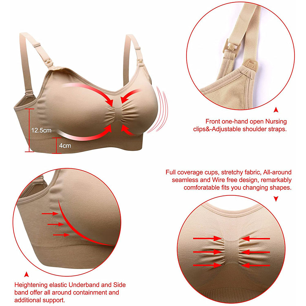Damski biustonosz do karmienia – Sleep Bra Bralette recenzja i cena