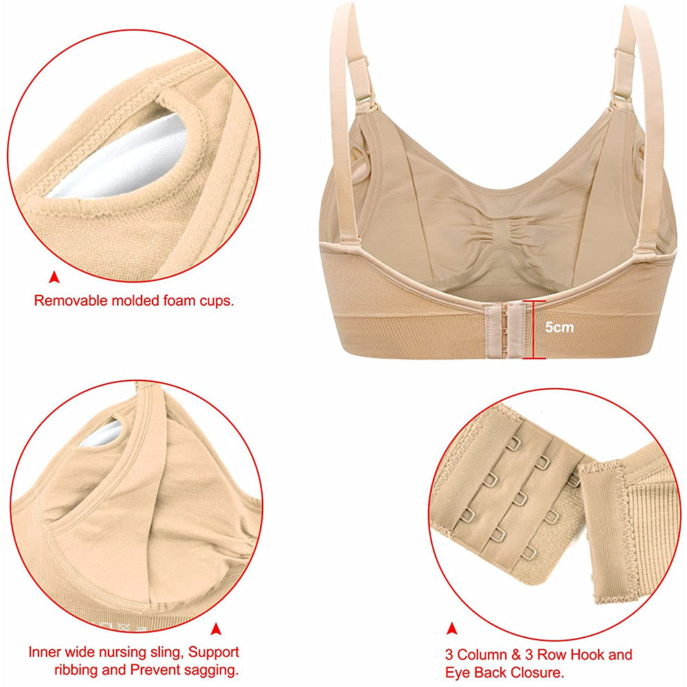 Damski biustonosz do karmienia – Sleep Bra Bralette recenzja i cena
