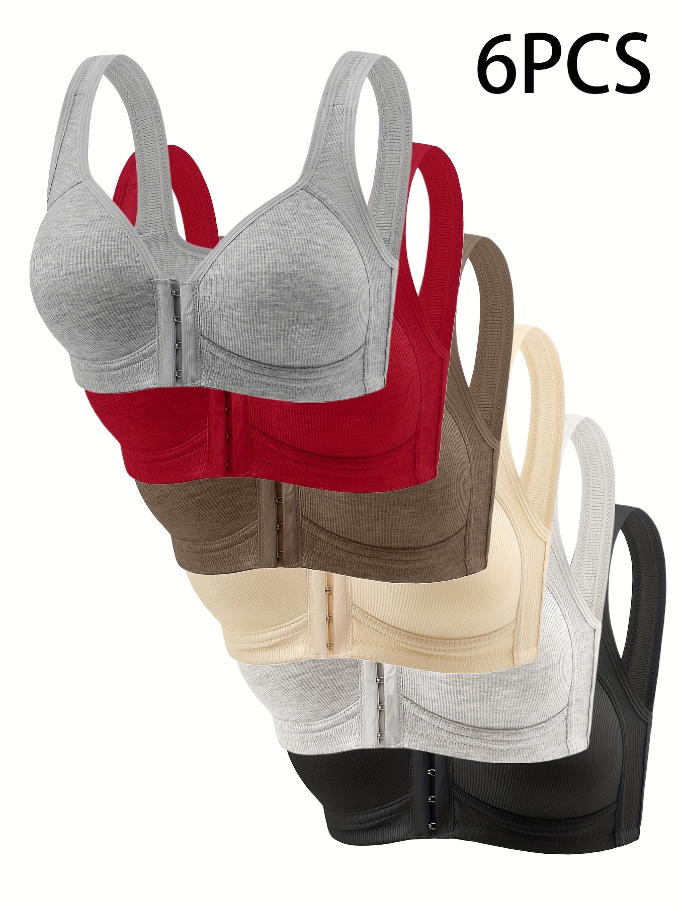 6-pak Eleganckich damskich biu – Wirefree Bra Comfort recenzja i cena
