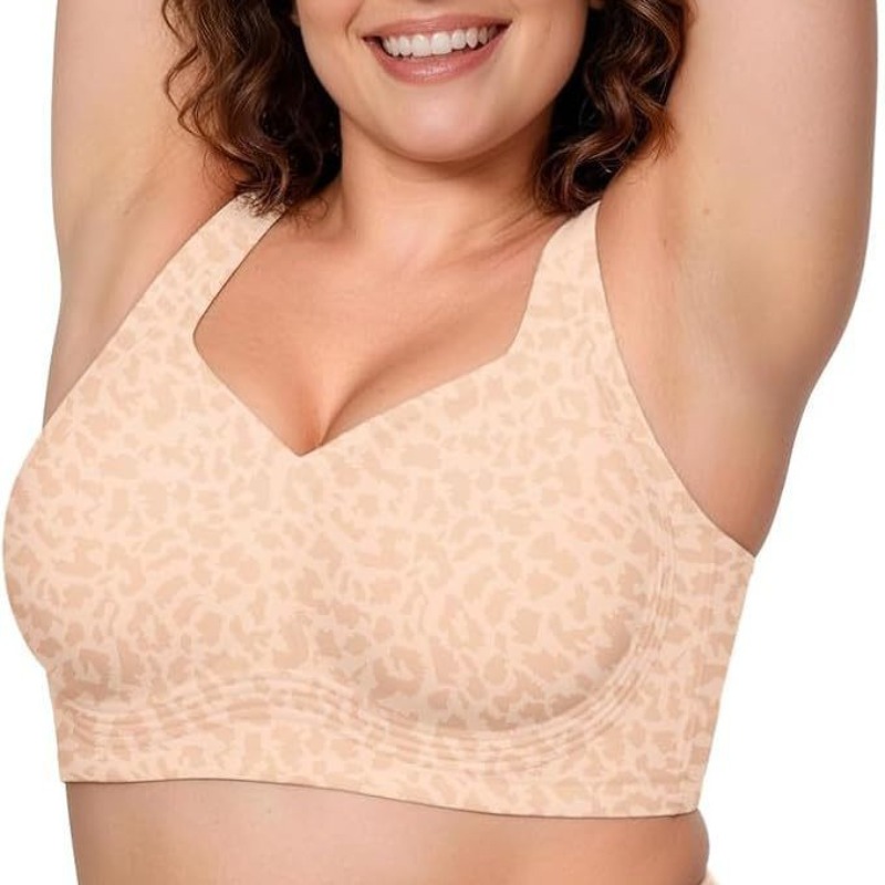 Biustonosze Leopard Jelly Bez  – Underwire Bra Padded recenzja i cena