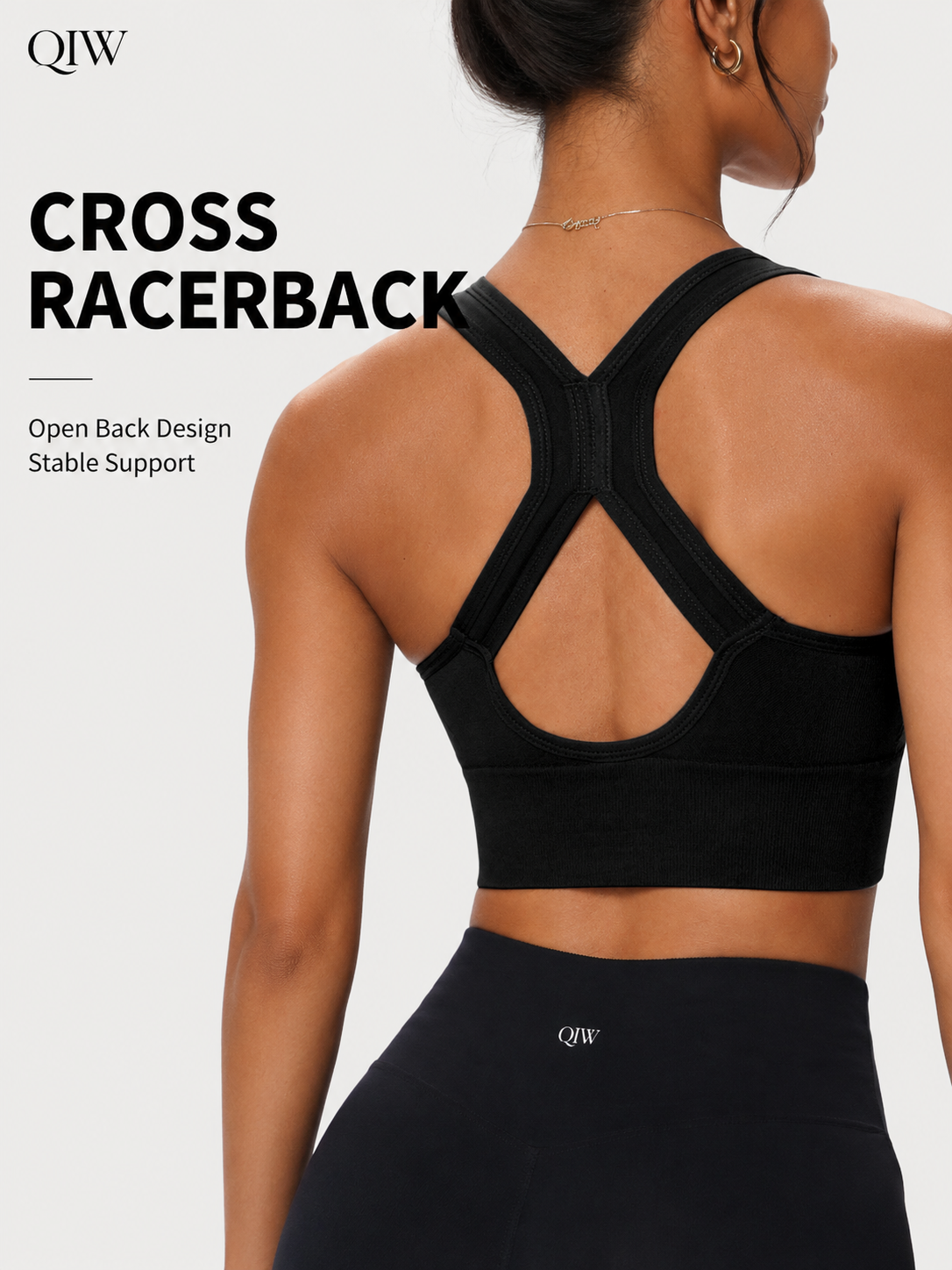 Biustonosz sportowy damski QIW – Underwire Bra Padded recenzja i cena