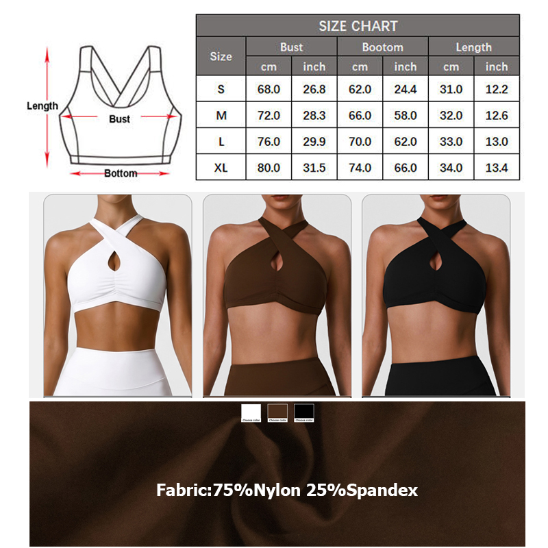 Damska miękka sportowa bielizn – Sports Bra Racerback recenzja i cena