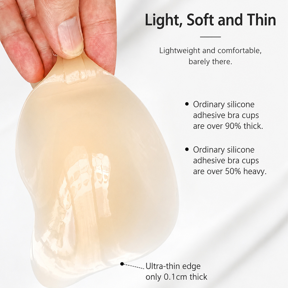 Samoprzylepny silikonowy biust – Backless Bra Sticky recenzja i cena