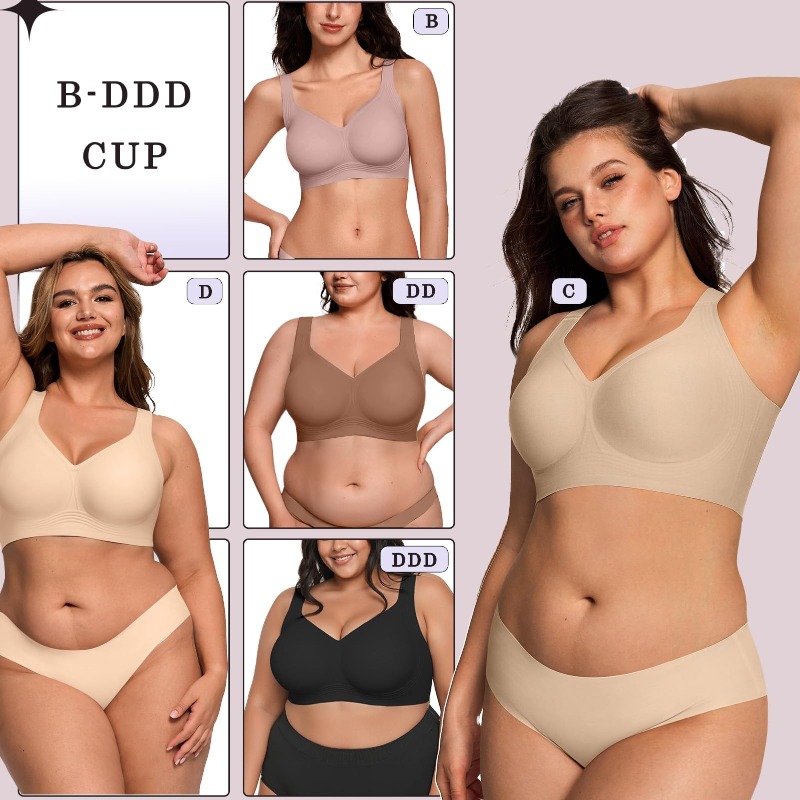 Biustonosz bez fiszbinów plus  – Underwire Bra Padded recenzja i cena