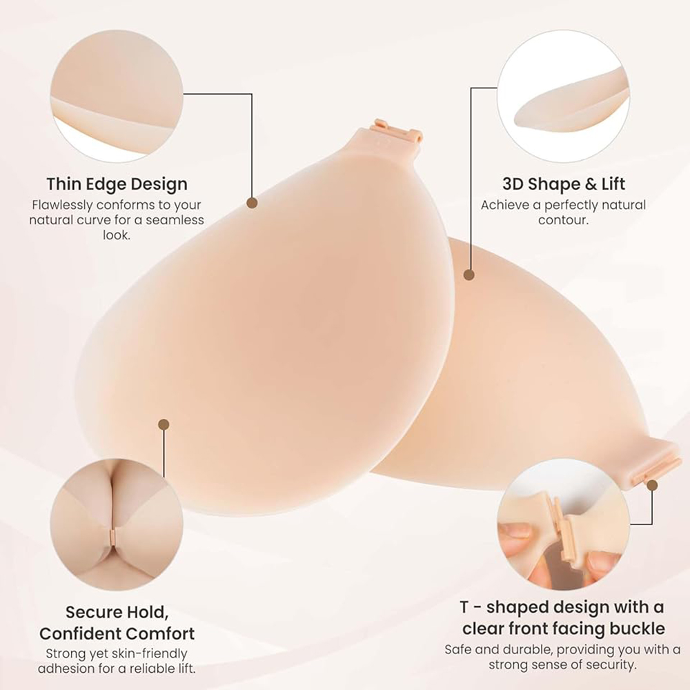 Bezszwowe, samoprzylepne silik – Backless Bra Sticky recenzja i cena