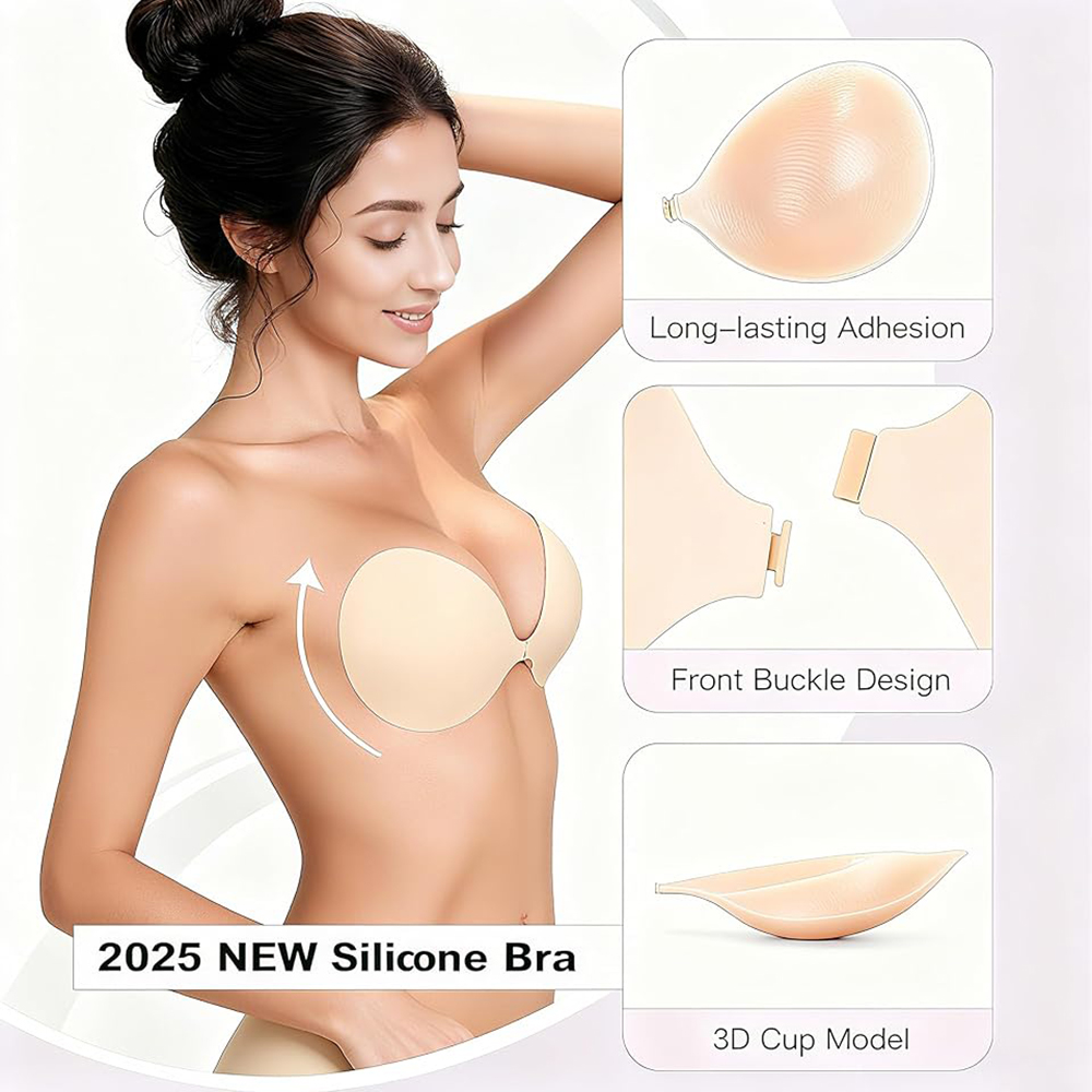 Bezszwowe, samoprzylepne silik – Backless Bra Sticky recenzja i cena