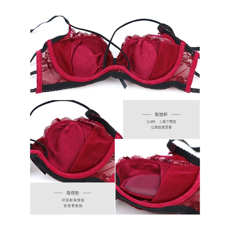 Elegancki koronkowy komplet bi – Demi Bra Balconette recenzja i cena