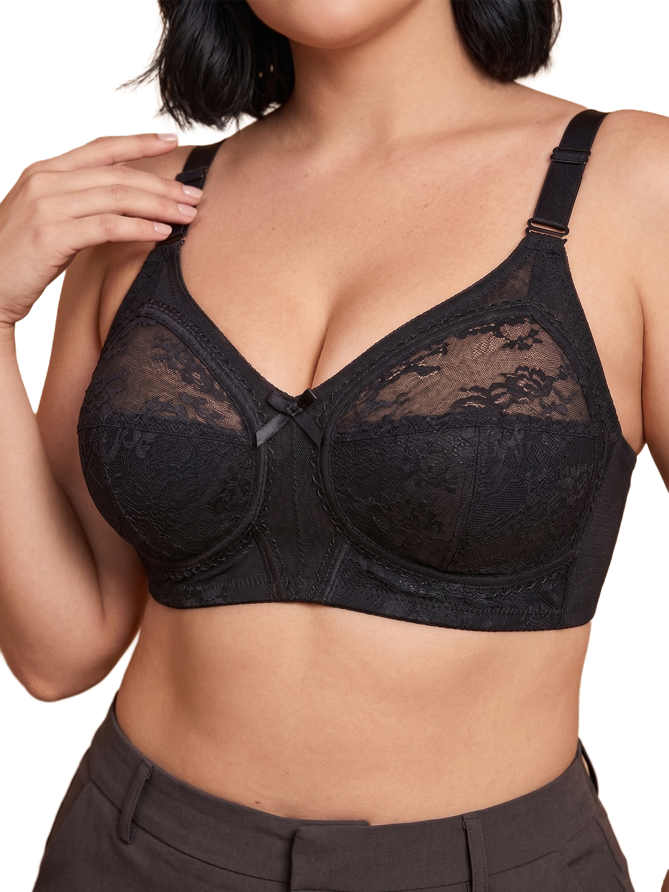 Biustonosz damski plus size, b – Full Coverage Bra recenzja i cena