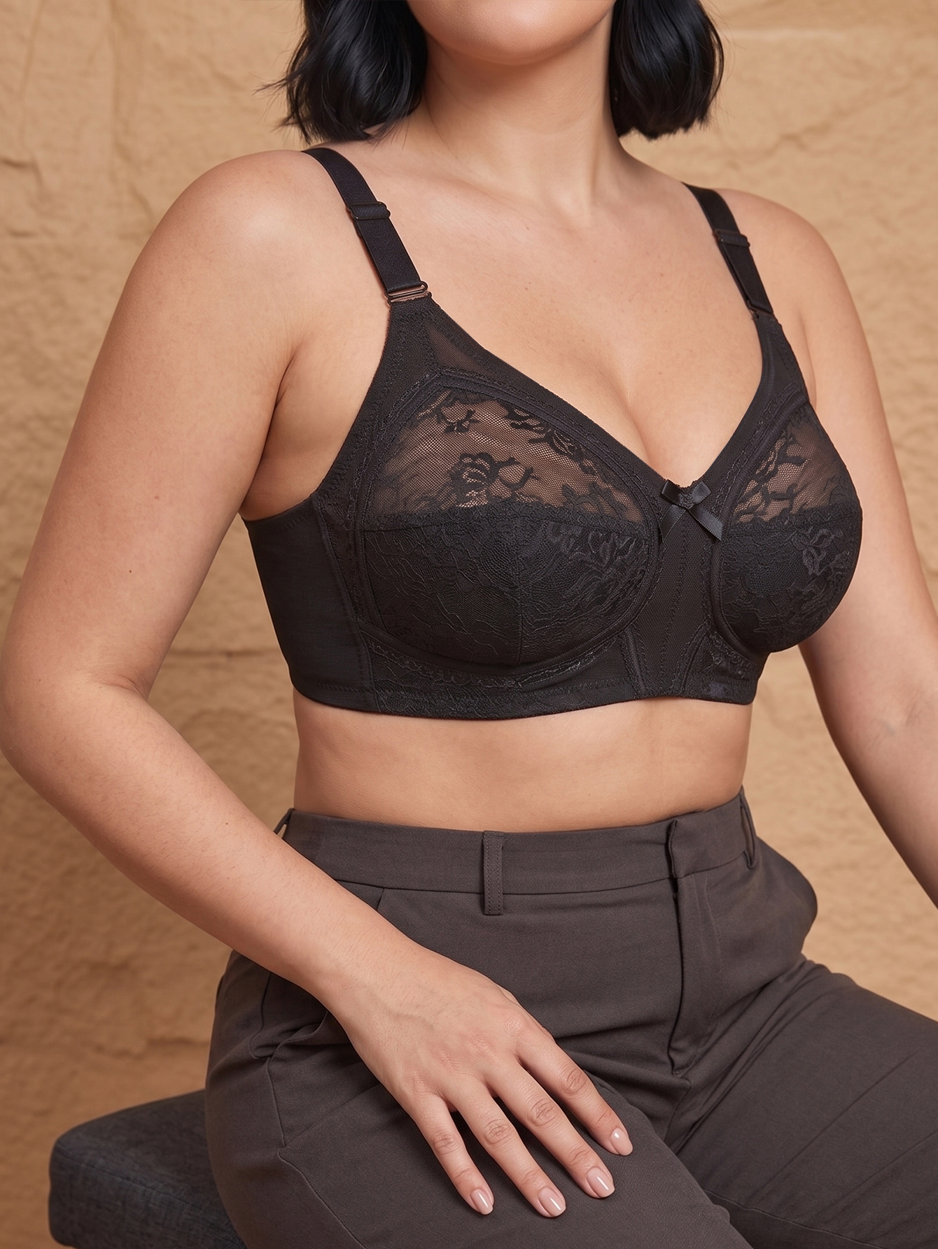 Biustonosz damski plus size, b – Full Coverage Bra recenzja i cena