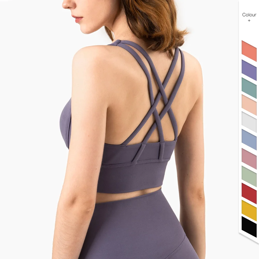 Letnia moda Cross Back Kobiety – Sports Bra Racerback recenzja i cena