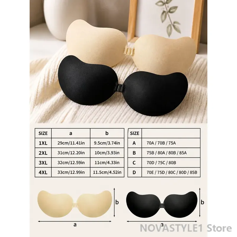 2 pary oddychających, niewidoc – Strapless Bra Adhesive recenzja i cena