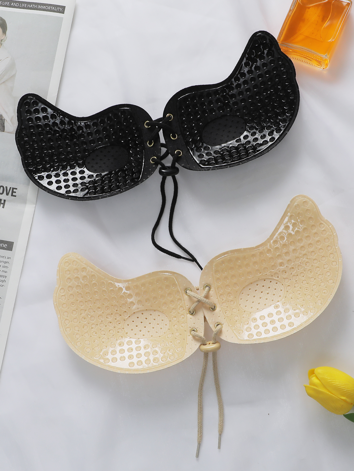 Damski koronkowy biustonosz sa – Strapless Bra Adhesive recenzja i cena